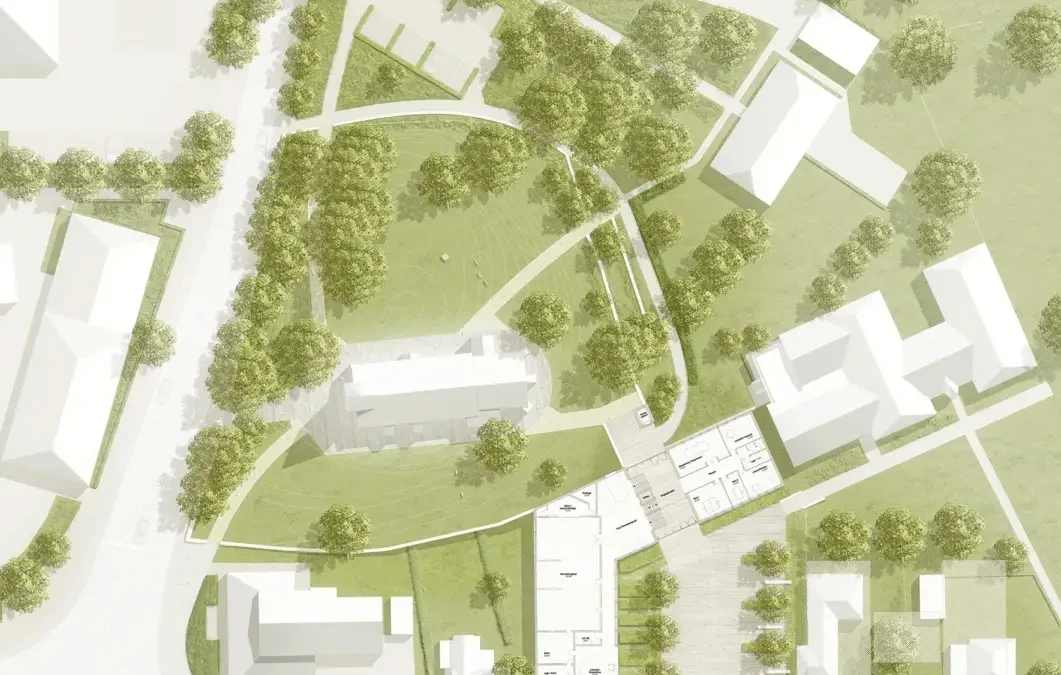 Areal der Ev. – Luth. Kirche Malente