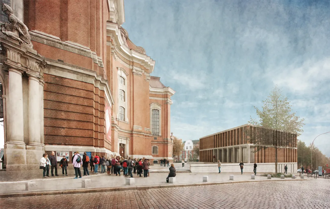 Besucherzentrum an der Hauptkirche St.Michaelis, Hamburg